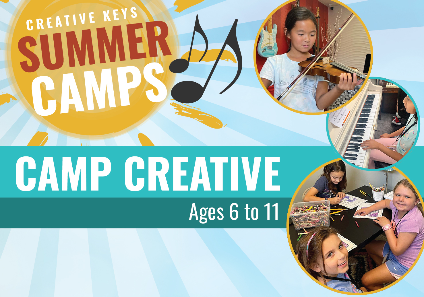 Camp Creative Music Summer Camp Tampa Carrollwood
