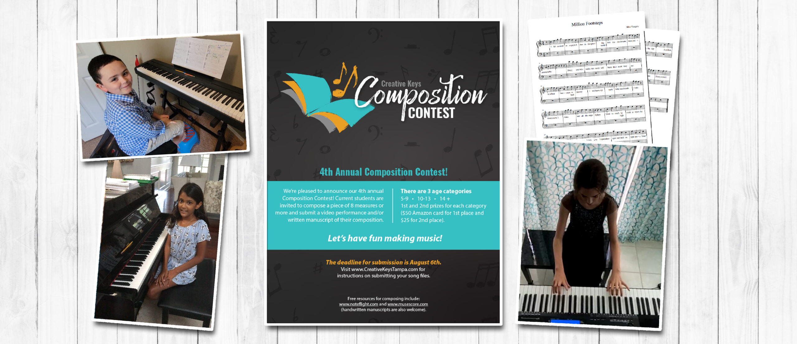 Summer Music Fun with Composition Contest