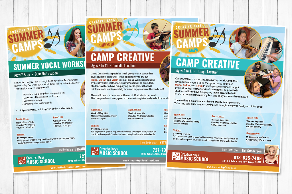 Summer Music Fun with our Camps